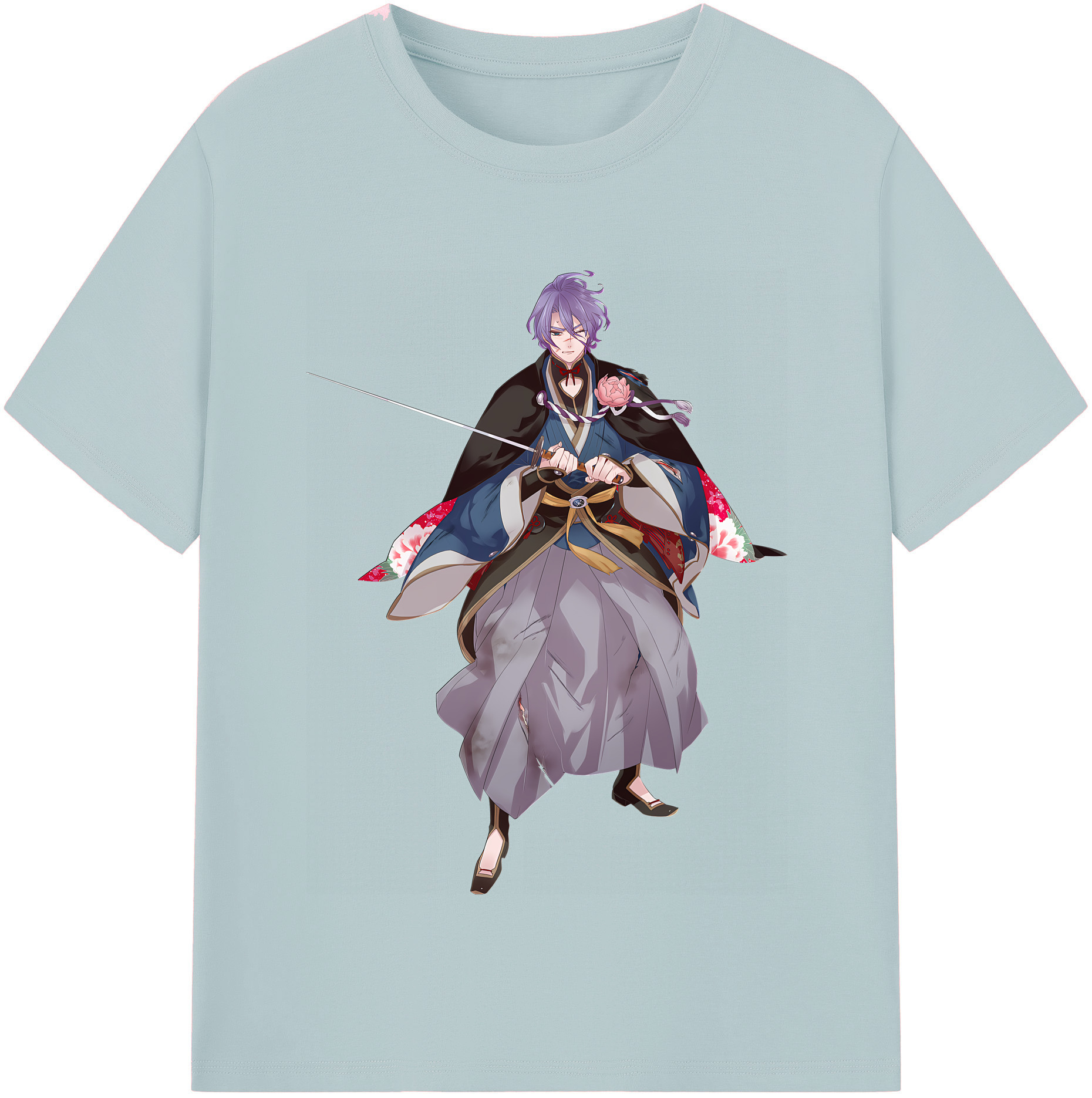 （画像用） 刀剣乱舞 Touken Ranbu 綿100％半袖Tシャツ（フロントプリント）